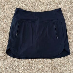 Athleta Metro navy blue skort